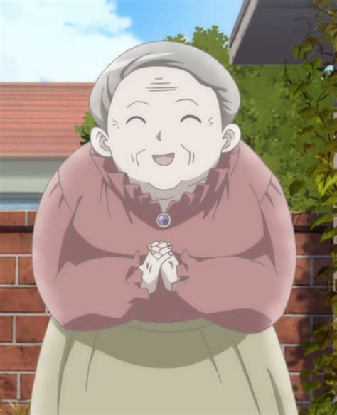 old anime lady